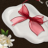 1Pc Gauze Bowknot Fabric Choker Necklaces for Women NJEW-CP0001-06A-5
