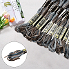 10 Skeins 6-Ply Polyester Embroidery Floss OCOR-CY0002-99E-5