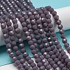 Opaque Glass Beads Stands EGLA-A035-P6mm-D11-2