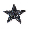 Star Glitter Hotfix Rhinestone DIY-WH0301-92B-01-2