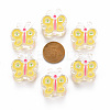 Transparent Acrylic Beads X-MACR-S374-01A-01-3