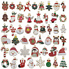 Christmas Alloy Enamel Pendants ENAM-G234-01I-1