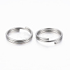 Tarnish Resistant 304 Stainless Steel Split Rings LS-STAS-H413-04P-D-2