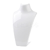 Plastic Bust Necklace Display Stands NDIS-K004-01B-2