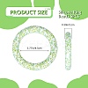 5Pcs Ring Food Grade Eco-Friendly Silicone Focal Beads JX894N-2