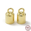 925 Sterling Silver Cord Ends STER-P055-02D-G-1