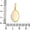 Brass Micro Pave Cubic Zirconia Pendants KK-V009-11G-3