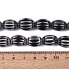 Handmade Millefiori Glass Barrel Beads LA-N002-06F-4