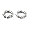 Non-Tarnish 304 Stainless Steel Linking Rings STAS-Z066-08P-2