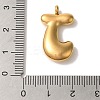 Ion Plating(IP) 304 Stainless Steel Pendants STAS-M017-08G-10-3