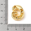 Brass Micro Pave Clear Cubic Zirconia Pendant KK-Z046-01G-G-3