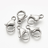 304 Stainless Steel Lobster Claw Clasps X-STAS-S076-71B-2