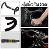 2 Sets 2 Colors Adhesive PU Leather Non-slip Bike Handlebar Tapes FIND-GO0001-21-6