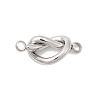 304 Stainless Steel Connector Charms STAS-B113-03P-1