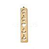 201 Stainless Steel Filigree Pendants STAS-K298-16G-1