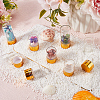 40Pcs Clear Glass Bottles Bead Containers CON-SC0001-15B-01-4