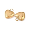 304 Stainless Steel Pendants STAS-D390-52C-G-2