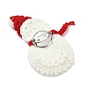 Christmas Yarn & Plastic Brooch JEWB-K029-01B-2