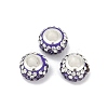 Alloy Rhinestone Clay Pave Beads ALRI-D300-02S-03-1
