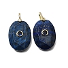 Natural Dyed Lapis Lazuli Pendants GG-CBA7610-06G-06-1