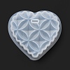 DIY Embossed Flower Pattern Pendant Silicone Molds LS-DIY-G079-01C-4