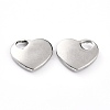 Non-Tarnish 304 Stainless Steel Pendants STAS-B005-02P-2