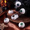 8Pcs 4 Colors Acrylic Craft Eye DOLL-GA0001-17B-4