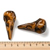 Natural Tiger Eye Pendants G-M417-06F-3