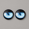 Glass Cabochons LS-GLAA-WH0033-75G-08-1