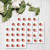 8 Sheets Plastic Waterproof Self-Adhesive Picture Stickers DIY-WH0428-002-5
