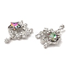 Zinc Alloy Crystal Pendants LS-PALLOY-Q449-02P-2