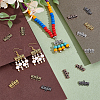 125Pcs 5 Style Tibetan Style Alloy Chandelier Component Links FIND-PH0025-32-2
