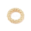 Brass Closed Jump Rings KK-S369-02G-02-2