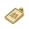 304 Stainless Steel Pendants STAS-L022-306G-05-2