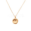Stainless Steel Rhinestone Pendant Neckalces ZQ2711-2-1