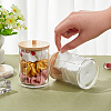 Transparent Acrylic Cotton Ball Swab Storage Canister AJEW-WH0368-01-2