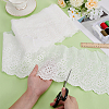 5 Yards Cotton Embroidery Flower Lace Ribbons OCOR-MA0001-29A-3