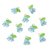 Transparent Acrylic Pendants PALLOY-YW00081-06-1