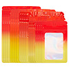 50Pcs 5 Styles Rectangle Glitter Holographic PVC Resealable Packaging Bags ABAG-TA0001-91-1