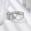 304 Stainless Steel Hinged Bangles for Women STAS-Z114-09P-3