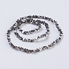 Electroplate Glass Beads Strands EGLA-J145-4mm-HP01-2