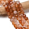 Natural Red Agate Beads Strands G-Z119-A02-03-1