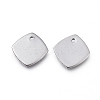 Non-Tarnish 201 Stainless Steel Charms STAS-L232-087P-2