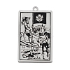 Non-Tarnish 201 Stainless Steel Pendants STAS-S105-LA211-20-1