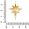 Brass Micro Pave Cubic Zirconia Pendants KK-L209-083G-3