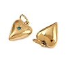 304 Stainless Steel with Rhinestone Pendants STAS-Z152-02G-2