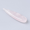 Natural Rose Quartz Pendants G-R392-09-1