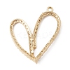 Eco-Friendly Rack Plating Brass Micro Pave Cubic Zirconia Pendants KK-F835-05G-2