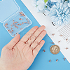 50Pcs 304 Stainless Steel Screw Eye Pin Peg Bails STAS-UN0054-51-4
