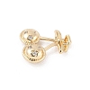 Brass Micro Pave Cubic Zirconia Pendants KK-Z107-13G-2